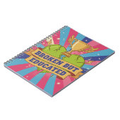 Broken But Educated Motivational Quote  Notitieboek (Linkerzijde)