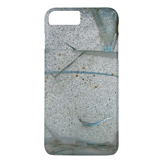 Broken Cracked en Dirty Grass Case-Mate iPhone Case (Achterkant)