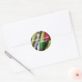 Broken Crayons, citaat Ronde Sticker (Envelop)