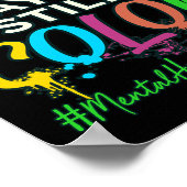 Broken Crayons Mental Health Awareness Supporter G Poster (Hoek)