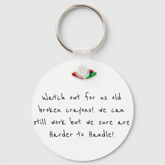 Broken Crayons Sleutelhanger (Voorkant)