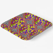 Broken Cube door Kenneth Yoncich Papieren Bordje (Gebogen)