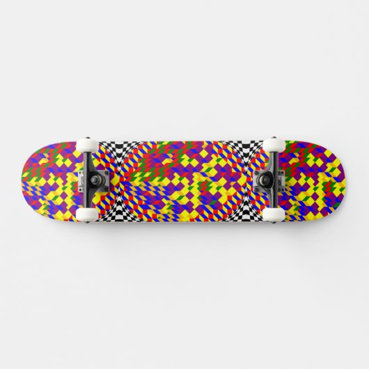 Broken Cube door Kenneth Yoncich Persoonlijk Skateboard (Horizontaal)