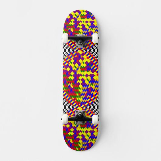 Broken Cube door Kenneth Yoncich Persoonlijk Skateboard (Voorkant)