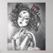 Broken Doll Wall Poster Art Carnival Doll (Voorkant)