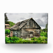 Broken Down Cabin in Alaska Fotoblokken (Voorkant)