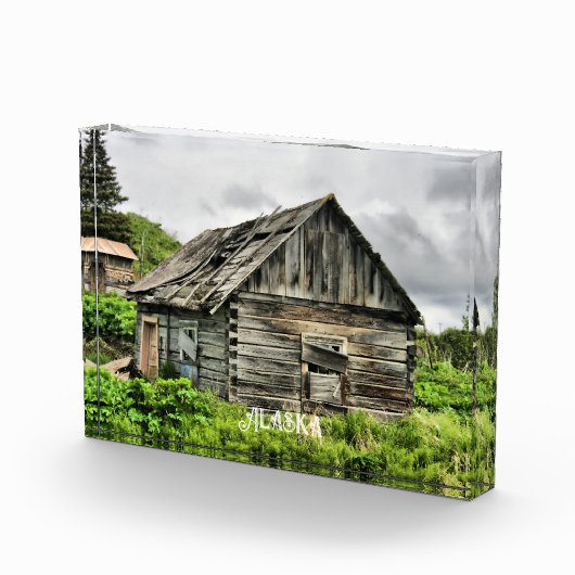 Broken Down Cabin in Alaska Fotoblokken (Rechts)