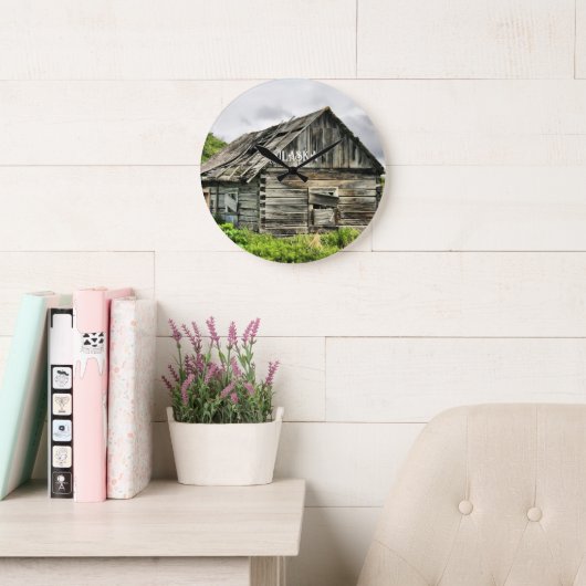 Broken Down Cabin in Alaska Grote Klok (Leeskamer)