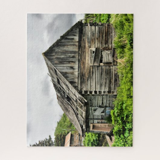 Broken Down Cabin in Alaska Legpuzzel (Verticaal)