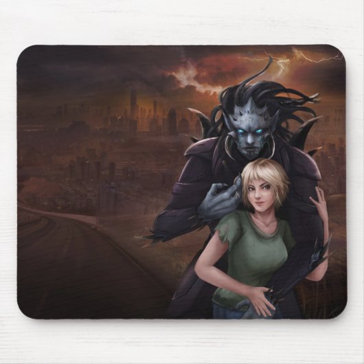 Broken Earth Mousepad Muismat (Voorkant)
