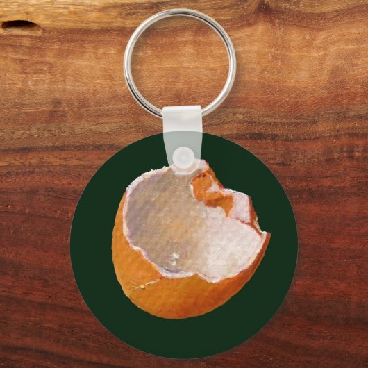 BROKEN EGG SHELL: ART: REALISME SLEUTELHANGER (Voorkant)