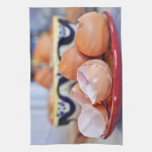 Broken eieren theedoek (Verticaal)