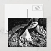 "Broken Feet" JTG Art Briefkaart (Voorkant / Achterkant)
