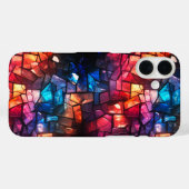 Broken Glass Art Phone Case (Achterkant (horizontaal))