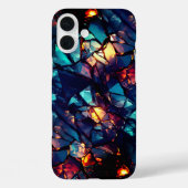 Broken Glass Art Phone Case (Achterkant)