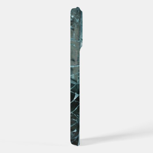 Broken Glass iPhone 15 pro max hoesje (Rechterkant)