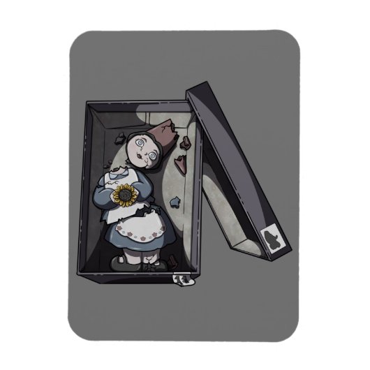 Broken Gnome Magneet (Verticaal)