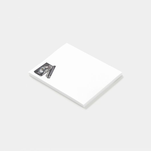 Broken Gnome Post-it® Notes (Schuin)