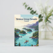 Broken Group-eilanden Canada Briefkaart (Staand voorkant)