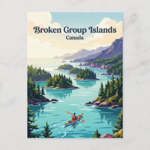 Broken Group-eilanden Canada Briefkaart