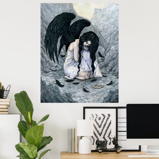 Broken Halo Poster (Thuiskantoor)