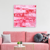 Broken Heart Abstract Canvas Afdruk (Insitu (Woonkamer))