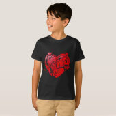 Broken Heart Anti Valentines Day  T-shirt (Voorkant volledig)