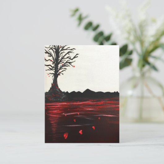 Broken Heart Briefkaart (Staand voorkant)