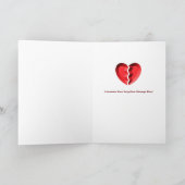 Broken Heart Club / Folded Kaart (Binnen)