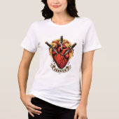 Broken Heart Daggers T-shirt (Voorkant)