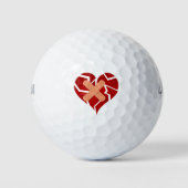 Broken Heart Golfballen (Voorkant)