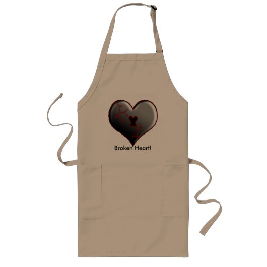 Broken Heart Lang Schort (Voorkant)