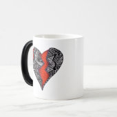 Broken Heart Magische Mok (Voorkant links)