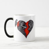 Broken Heart Magische Mok (Links)