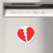 Broken Heart Magneet (Insitu (Vaatwasser))