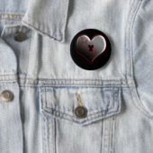 Broken Heart Ronde Button 5,7 Cm (In situ)
