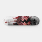 Broken Heart Skateboard (Horizontaal)