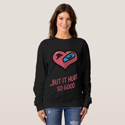 Broken Heart Unisex Valentine s Day Trui (Voorkant volledig)
