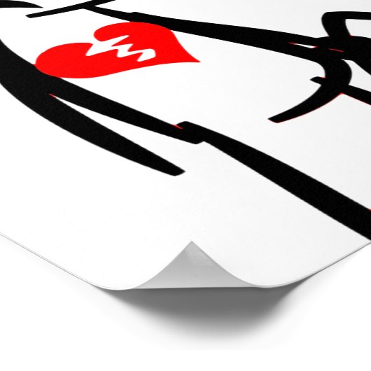 Broken Heart Valentine  Poster (Hoek)