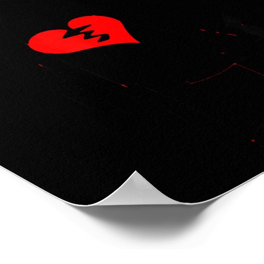 Broken Heart Valentine  Poster (Hoek)