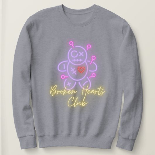 Broken Hearts Club Trui (Design voorkant)