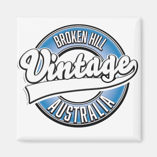 Broken Hill australia logo. Magneet (Voorkant)