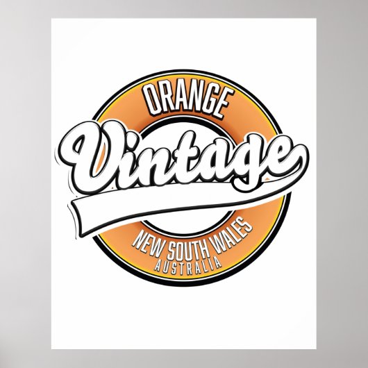 Broken Hill australia  logo. Poster (Voorkant)