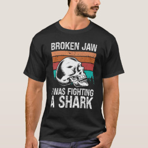 Broken Jaw Recovery - Bestrijding haaien Broken Ja T-shirt