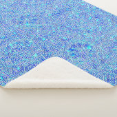 Broken Kaleidoscope Sherpa Blanket Deken (3/4)
