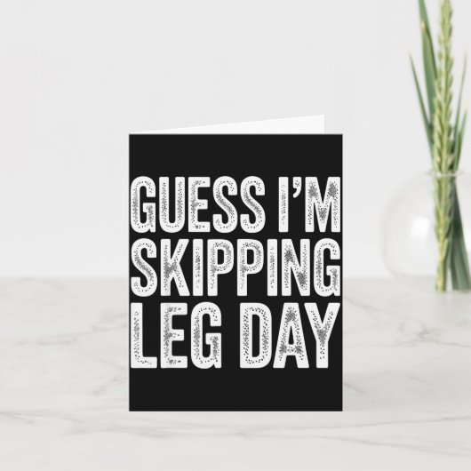 Broken Leg Art For Men Women Kids Broke Foot Broke Kaart (Voorkant)