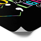 Broken Light Semicolon vechten tegen het stigma po Poster (Hoek)