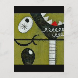 Broken Martini Glass Briefkaart