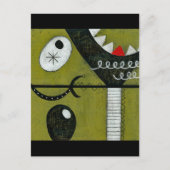 Broken Martini Glass Briefkaart (Voorkant)