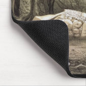 Broken Mayan idol op Copan, Guatemala Muismat (Hoek)